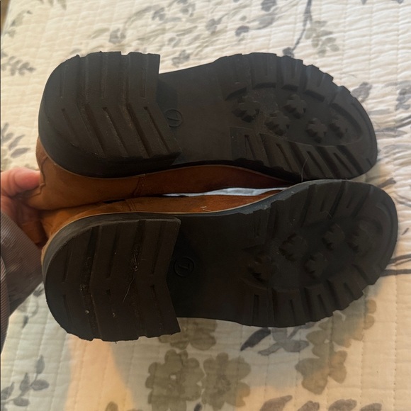 Camel Brown Suede Chelsea Boots - Picture 5 of 6